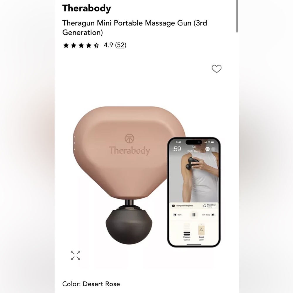 Therabody Theragun Mini in Black